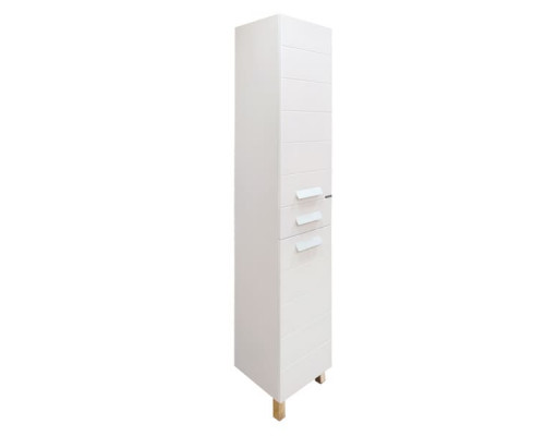 Шкаф-колонна "Модена-35" белый глянец COMFORTY. 