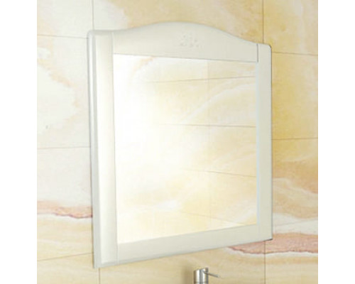 Зеркало "Монако-80" белый глянец COMFORTY